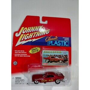 Johnny Lightning Classic Plastic 1:64 DieCast Ram Rod Dodge Challenger Funny Car